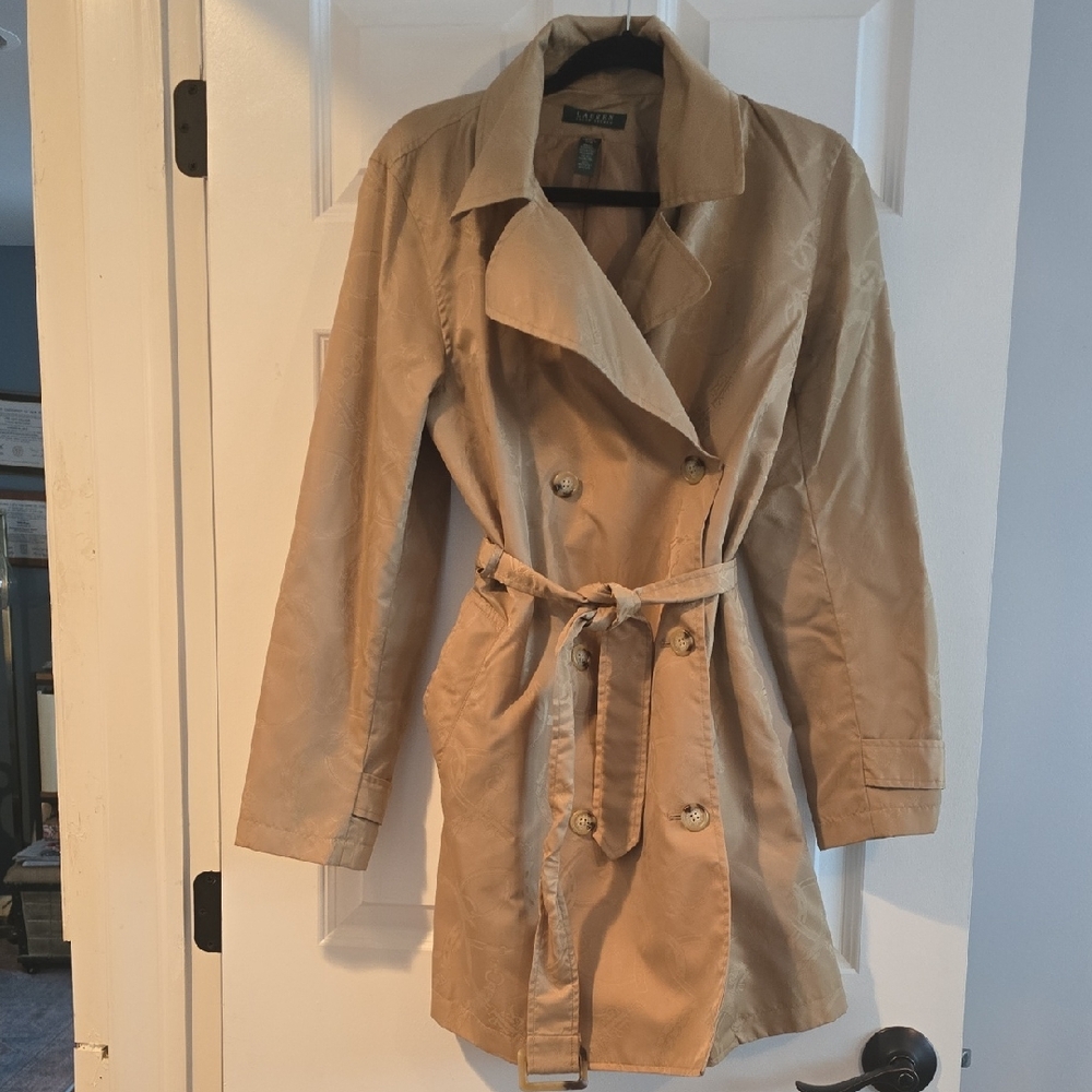 Polo by Ralph Lauren Beige Trench Coat with Belt